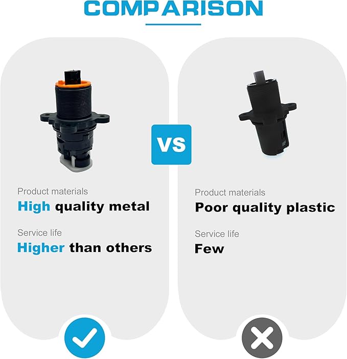 9745319 Pressure Balance Cartridge Universal Fit for Valves Faucets Shower Cartridge Replacement for 0X8/JX8/VB8/JV8 Valves,Standard Stem