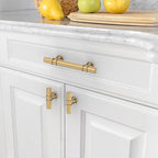 Asidrama 10 Pack Champagne Bronze Kitchen Cabinet Knobs Cabinet Hardware Zinc Knobs for Dresser Drawers