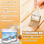 Waterproof Sealant, Transparent Waterproof Coating, Transparent Repairing Leak Adhesive, Suitable for Roof, Wall, Bathroom, Shower, Indoor and Outdoor, 35oz