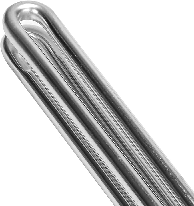 DERNORD 1.5" Inch (OD50.5mm) Tri-clamp Foldback Heating Element Stainless Steel Immersion Water Heater (240v 6500w)