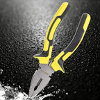 DOWELL Lineman's Pliers - 8 Inch Combination Pliers with Cutter, Nickel Chromium Steel Construction, Professional Handle