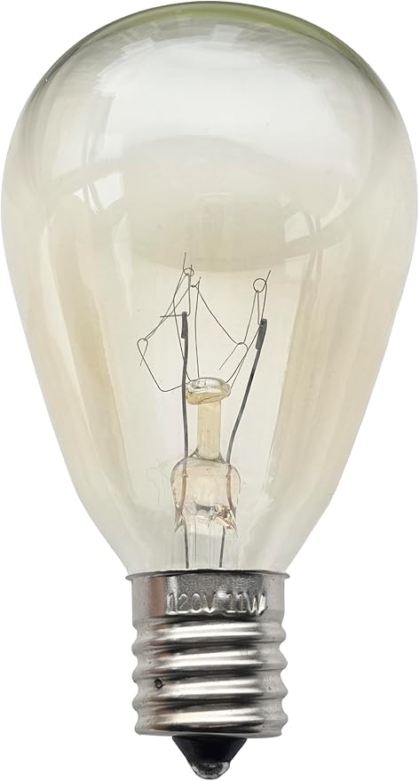 Rolay 11W Outdoor String Light Bulbs, E17 Incandescent Replacement Bulbs for Outdoor Patio String Lights, Pack of 25 (Clear)