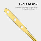 Ullnosoo Toilet Handle Replacement for TOTO with Chain, Upgraded for TOTO THU068#CP Trip Lever for St743S, St454E Toilet Tank Metal Material Side Mount Flush Handle