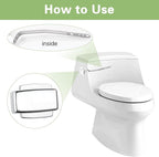 Toilet Handle for Kohler 85114-CP Left Trip Lever Service Kit, Toilet Handle Replacement Kit Side Mount, Toilet Tank Lever, 1-Pack Polished Chrome