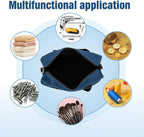 Small Tool Bag,Close Top Wide Mouth Tool Organizer Bag,Large Capacity Tool Bags for Men,Canvas Tool Storage Bag for Storage Handbag for Screwdrivers,Wrench,Pliers Hand Tools (Royal Blue, 18 Inch)