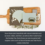 Country Chic All-in-One Chalk Paint for Furniture, Cabinets, Home Decor, Eco-Friendly, Matte Finish, Built-In Primer & Top Coat for Wood, Metal - No Wax Needed (Dune Grass (Green), - Pint 16 oz (475 ml)