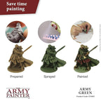 The Army Painter Color Primer Spray Paint, Army Green, 400ml, 13.5oz - Acrylic Spray Undercoat for Miniature Painting - Spray Primer for Plastic Miniatures