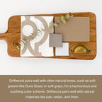 Country Chic All-in-One Chalk Paint for Furniture, Cabinets, Home Decor, Eco-Friendly, Matte Finish, Built-In Primer & Top Coat for Wood, Metal - Driftwood (Brown) - 8 oz (237 ml)