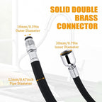 Pull out Hose Kit Compatible for K-1219935-BC with 13.5oz Pull Down Faucet Hose Weight Ball, Classic Pull-Out Hose for Kohler K-1219935-BC/K-1304674-BC Hose Replacement Parts, Black