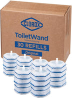 Clorox ToiletWand Disinfecting Refills, Disposable Wand Heads, 30 Count (Package May Vary)