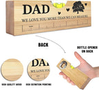 Dad Birthday Gifts from Daughter Son Wife Ideal Christmas Tool Gifts for Dad Father Daddy Step Bonus New Dads Spirit Level Bottle Opener Present for Birthday Fathers Day