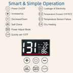 Tankless Water Heater Electric 240V-7000W. Instant Water Heater for Kitchen、Bathroom、Under Sink.On Demand Hot Water Heaters Electric with Digital Display.Continuous Flow Point of Use On Demand Heating