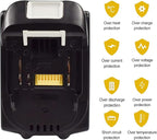 9.0Ah Battery Replacement for Makita 18V Battery Compatible with 18 Volt BL1890B BL1860B BL1850B BL1840B BL1830B BL1815 Battery