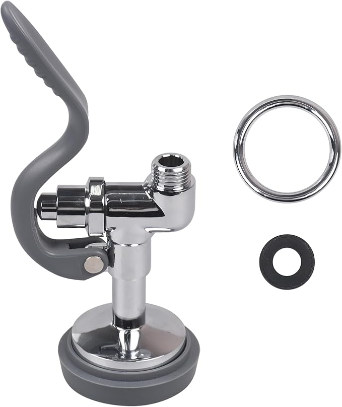 for T&S Brass B-0107 Pre-Rinse Spray Valve for Commercial Kitchens | 1.15 GPM flow rate | Compatible with T&S Brass Parts and Faucets