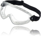 Dräger X-pect 4400 Safety Goggles | Anti-Fog & Anti-Scratch Goggles with Chemical Resistance | 5pcs