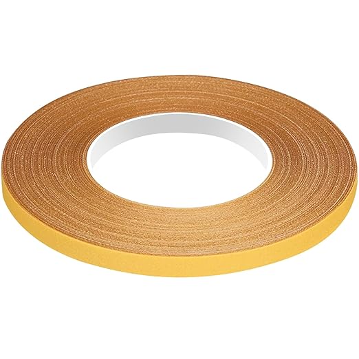 CHENYA 0.39" X 164 Ft,Double Sided Tape Heavy Duty,High Tack Strong Wall Adhesive with Fiberglass Mesh,Super Sticky Resistente Clear Two Sided Tape for Crafts,Carpet,Picture