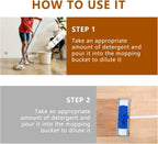 Brazilian Waves Mop Soap for Floor Cleaning, Luxury Mop Soap Brazilian Waves Multi Purpose Cleaner, Highly Scented Mop Soap for Floor Cleaning, Floor Cleaner for Mopping Tile Hardwood Laminate