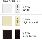 HitLights LED Driver and Dimmer Switch Single Integrated Unit, EZDim 120V AC – 12 V DC 60Watt Wall Dimmer Switch with Most Solid Color 12V DC Tape Lights