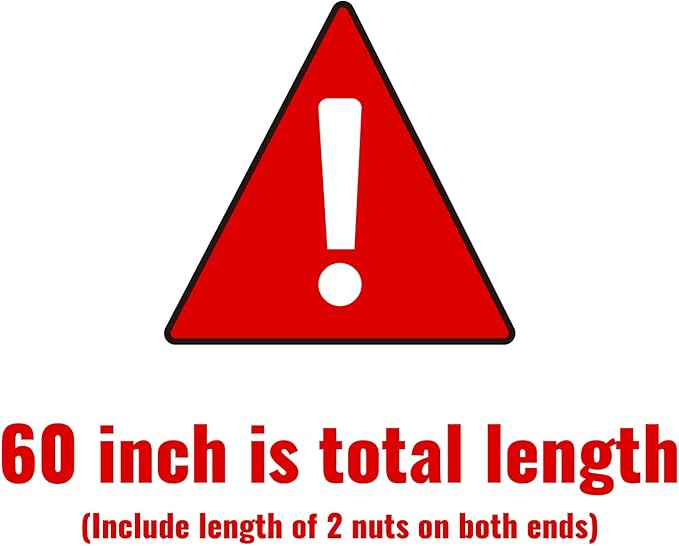 (2 Pack) SUNGATOR 60 Inch Faucet Supply Lines, 3/8" Female Comp Thread x 1/2" FIP Thread Sink Hose, 60" Stainless Steel Braided Faucet Supply Line for Bathroom, with 2 Wrenches and 1 Sealing Tape