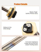 Water Heater Element Replacement Fit for Rheem Marathon, Replace SP213670, 4500W Titanium Water Heater Element