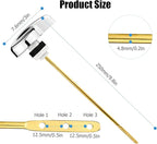 Toilet Handle Replacement Parts, Toilet Tank Flush Lever for TOTO THU004-CP Trip Lvr for St701Cst854884 for TOTO ST701, CST853, CST854, CST884, CST604CEF, CST614CEF Flush Handle