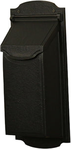 Special Lite Contemporary Vertical Mailbox Wall Mount Mailbox - Black Aluminum Mailbox for Wall Mount - SVC-1002-BLK
