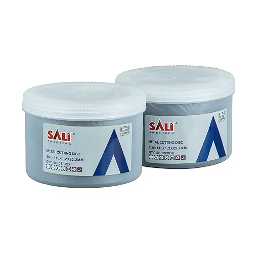 SALI 100 Pack Cut Off Wheel 4 1/2 Inch Cutting Wheels 4-1/2" x 3/64" x 7/8" for Metal & Stainless Steel, Angle Grinder Cutting Wheel,Cutting Discs with Aggressive Cutting