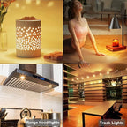 Vinaco GU10 C 120V 25W Bulb Candle Warmer, 6PCS High Output 220LM Halogen GU10 25 Watt Flicker Free, Long Lasting MR16 GU 10 Bulb Dimmable with Warm White 2800K for Candle Warmer Lamp, Track Lighting