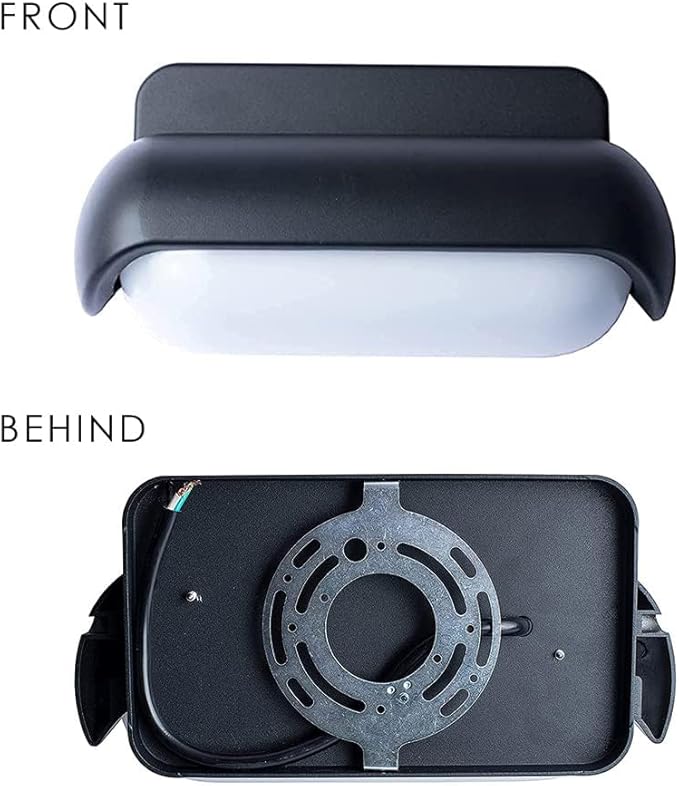 Modern Wall Sconce Outdoor Porch Light Waterproof Patio Lamp LED Wall Light Fixture Aluminum 13W 3000K Front Door Lamp for Indoor & Outdoor use Garden Yard