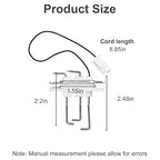 30004680A Flame Rod Assembly with Gasket,Boiler Replacement Parts for Navien Tankless Water Heater NP CC CH CR NCB NPE NR Series