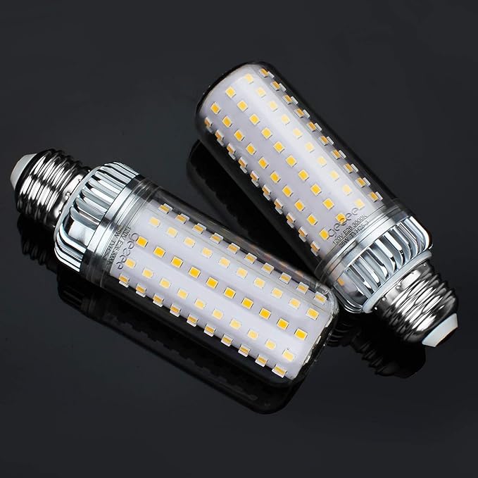 gezee 25W LED Light Bulb, E26 Base LED Lamp, 200 Watt Equivalent, 2500 Lumens, Warm-White 3000K, Non-Dimmable (3-Pack