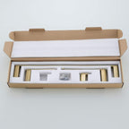 RANDOM Brushed Gold Towel Bar Set 5 Piece Bathroom Hardware Set Include 9.8/23.6 Inch Towel Holder Toilet Paper Holder and 2 Towel Hooks Stainless Steel Bathroom Accessories Kit Wall Mount