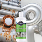 Heavy-Duty Industrial Use Rust Stain Remover for Metal Surfaces Including Stainless Steel. Metal Cleaner Gel Needs No Scrubbing, Simply Apply and Rinse off (8.5 oz)