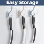 Hard Bristle Crevice Cleaning Brush - Cleaning Supplies - Grout Cleaning Brushes for Household Use - Crevice Cleaning Tool for Bathroom, Home and Kitchen (5, Black)