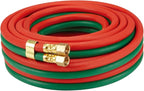 1/4" x 25' Twin Welding Hose – Meets RMA/CGA Standards for Grade R, Type D (25')