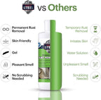 Heavy-Duty Industrial Use Rust Stain Remover for Metal Surfaces Including Stainless Steel. Metal Cleaner Gel Needs No Scrubbing, Simply Apply and Rinse off (8.5 oz)