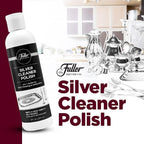 Fuller Brush Silver Cleaner Polish, Removes Tarnish & Prevents Future Buildup, Safe for Silver Plate, Sterling, Chrome, Antique Silver, 2-Pack