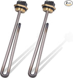 Titanium HE 55220 Tankless Water Heater Heating Element, Screw in 5.5KW 220V Replacement Part. Compatible With Ecosmart ECO POU 6 ECO 8, ECO 11, and Eco smart Water Heater Heating Elements .（2Pcs）