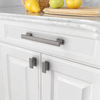 Asidrama 10 Pack 5 Inch(128mm) Brushed Black Nickel Kitchen Cabinet Handles, Cabinet Pulls Kitchen Cabinet Hardware for Cupboard Drawer Pulls