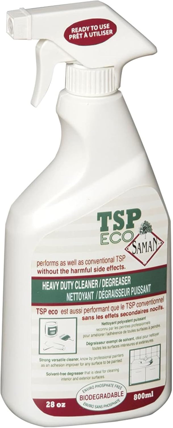 SamaN TSP Eco – Heavy Duty Cleanser and Degreaser (28 oz Ready-to-Use 44108)