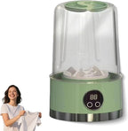 2026 Upgraded Smart Laundry Cup, Wireless Washing Machine, Underwear Washer, Portable Rechargeable Mini Washing Machine, for Apartment, Home, Hotel and Camping (Green)