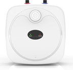 YALICE Electric Tank Water Heater, 2.5 Gallons Under Sink Instant Hot Water Heaters, 1500W, 110-120V, Electric Mini Tank Water Heater Compact Design for RV, Kitchen, Food Truck, Wall or Floor Mounted