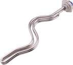 DERNORD 240V 4500W Ripple Water Heater Element Screw-In Lime Life - Ultra Low Watt Density