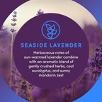 Clean Revolution SuperCharged Multi-Surface Cleaner, Non-Toxic, Eco-Friendly & Plant-Based, Ready to Use, Seaside Lavender, 128 Fl Oz