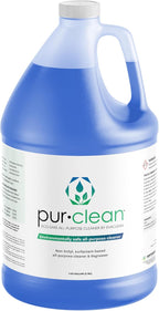 EvaClean PurClean All Purpose Cleaner – 192 One Gallon Bottles, 48 Cases per Pallet, 1:50 Dilution, Biodegradable Degreaser, For Hospitals, Hotels, Schools, Daily Use, Mop, Spray, Wash, Lemon Scent