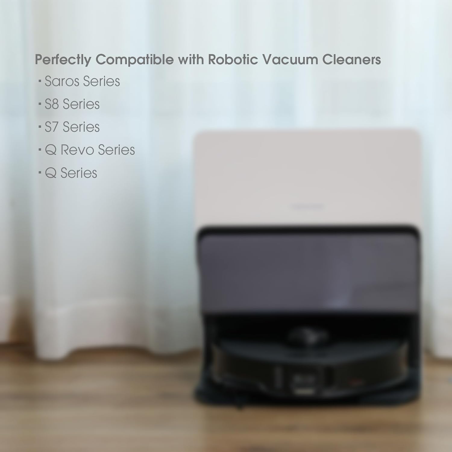 Deep Cleaning & Deodorizing Solution, 33.8FL OZ/1L, Designed for Roborock, Compatible with Saros Series, S8 Series, S7 Series, Q Revo Series, Q Series, Lavender Fragrance