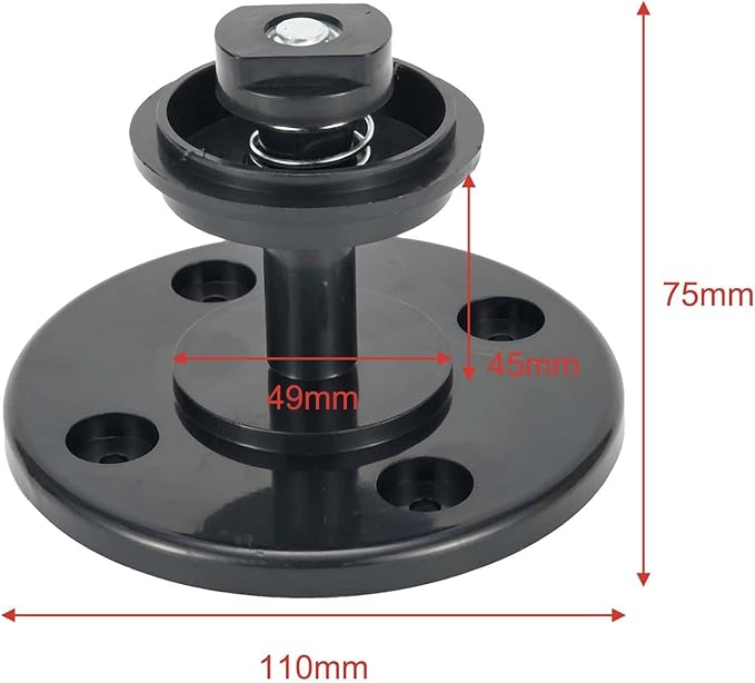 MIG Welding Wire Spool Holder, For 1KG and 5KG Reels Various MIG Welders, ABS Plastic Wire Spool Hub Assembly Replacement, Gas Shield Welder Wire Feeder Disc Shaft Damping