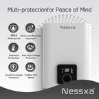 4 Gallon Electric Mini Tank Water Heater, 110V 1500W Point of Use On Demand Under Sink Instant Hot Water Heater for Home Kichen Bathroom