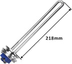 DERNORD 1.5 Inch (OD50.5mm) Tri-clamp Heating Element 120V 2000W Electric Water Heater High Watt Density