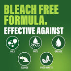 Green Gobbler Enzyme Drain Cleaner | Controls Foul Odors & Breaks Down Grease, Paper, Fat & Oil in Sewer Lines, Septic Tanks & Grease Traps | 1 Gallon